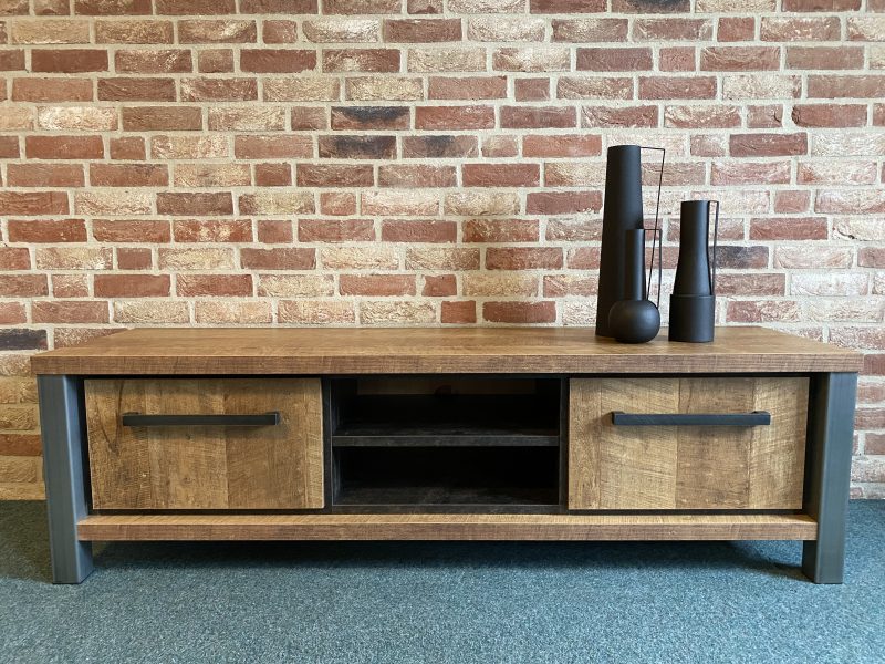 Tv Meubel Kinga Industrieel Metaal Hufterproof 170cm