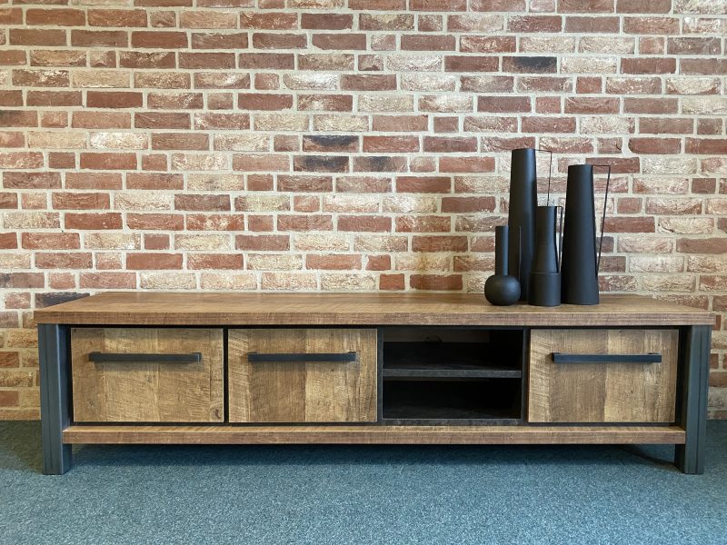 Tv Meubel Kinga Industrieel Metaal Hufterproof 200cm