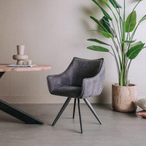 Armstoel Riviera Brego Dark Grey