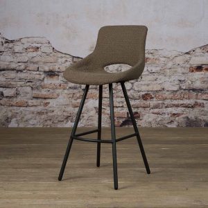 Barkrukken Campo Dark Brown Teddy Towerliving