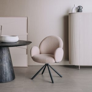 Armstoel Imola Beige Draaiarmstoel