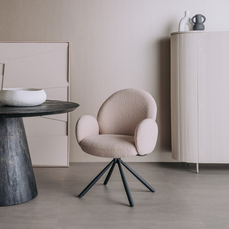 Armstoel Imola Beige Draaiarmstoel