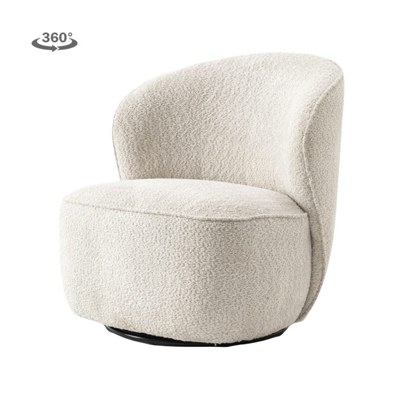 Fauteuil Belvi Dark Grey - Afbeelding 2