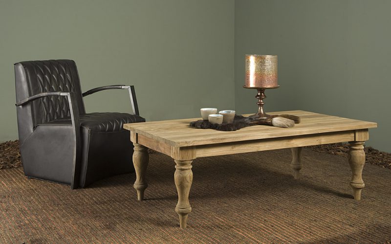 Salontafel Bologna Gerecycled Teak 135cm Towerliving