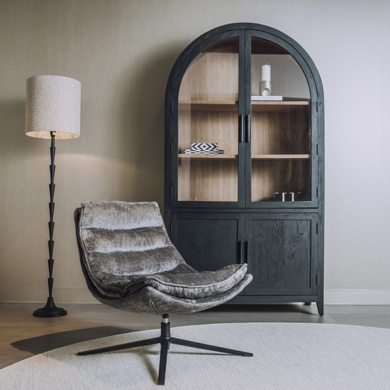 Fauteuil Venice Dark Grey