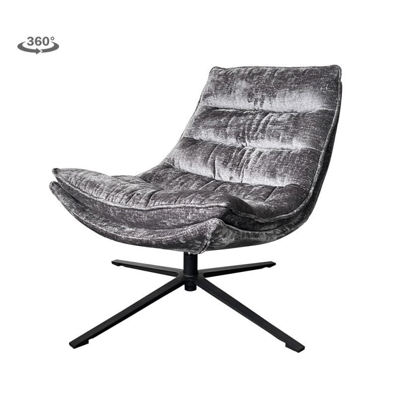 Fauteuil Venice Light Grey - Afbeelding 2