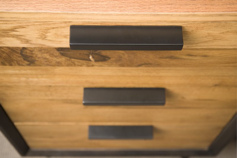 Eettafel Bresso Retro Eikenhout 220cm Towerliving - Afbeelding 6