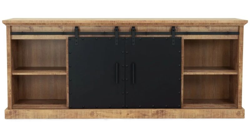 Dressoir Industry Mangohout 180cm - Afbeelding 3