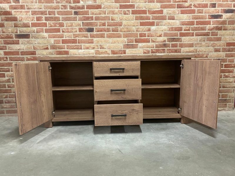 Dressoir Newcastle Eikenhout 180cm - Afbeelding 3