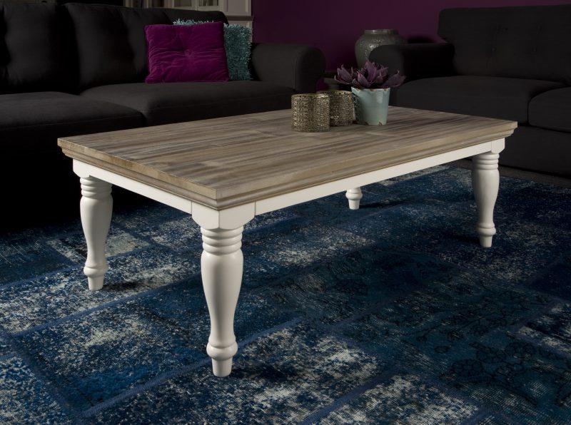 Salontafel Fleur Landelijk 130cm Towerliving