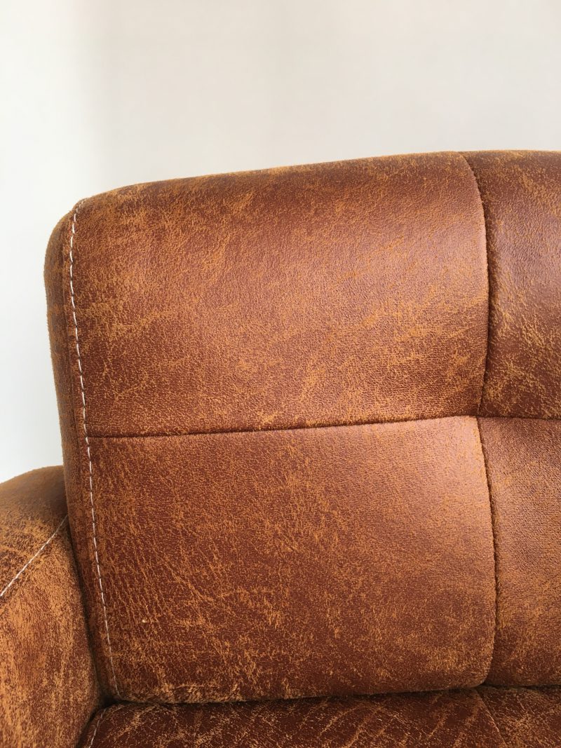 Kinderbankje Tekkie 2 zits Hufterproof Cognac