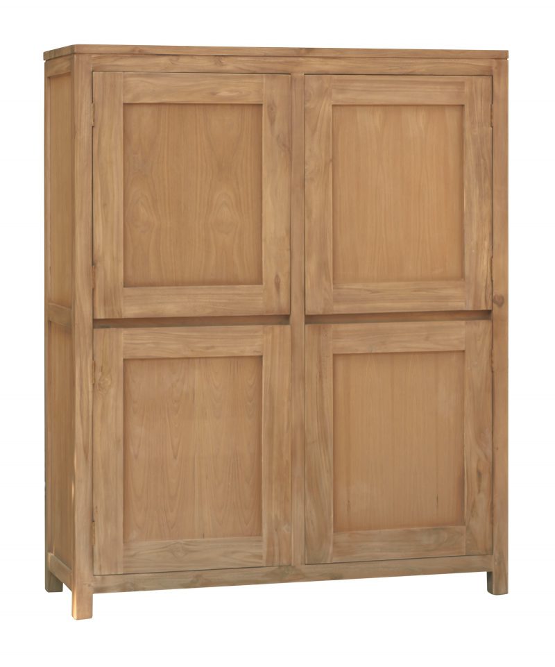 Cabinetkast Corona Natural Teak 130cm Towerliving