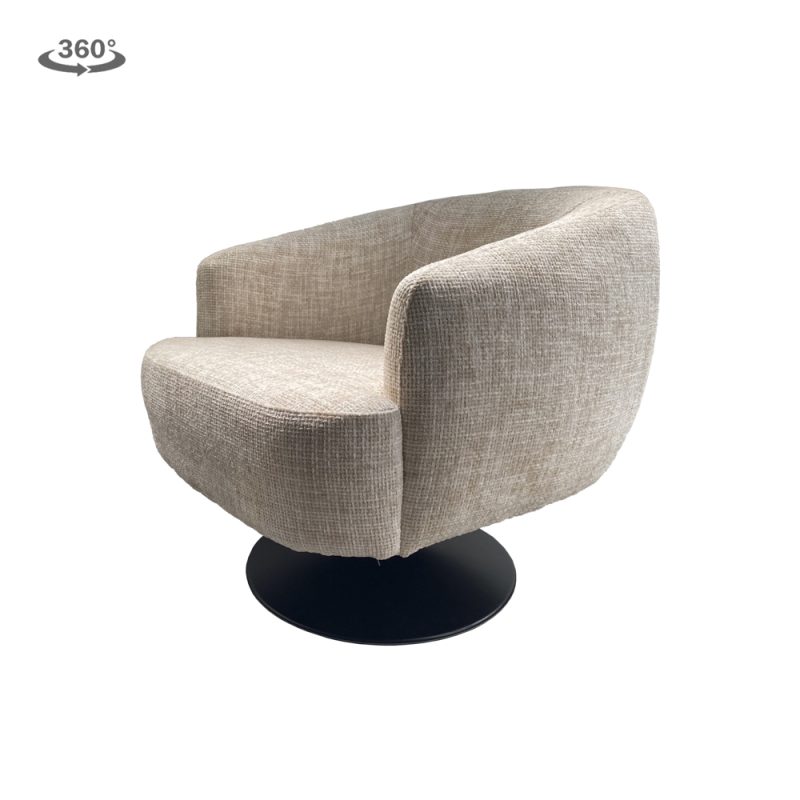 Fauteuil Barga Coffeechair Teddy Off White - Afbeelding 2