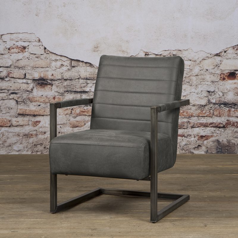 Fauteuil Roos Bull Antracite