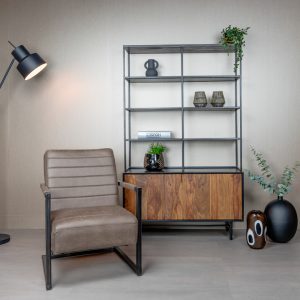 Fauteuil Rocca Bull Brown
