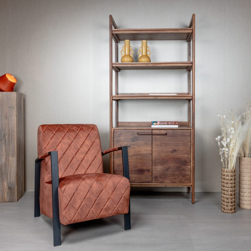 Fauteuil Coffeechair Villa Velvet Copper