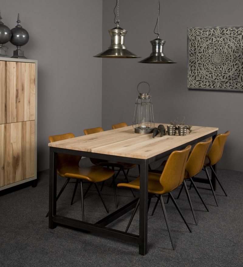 Eettafel Max Eiken 200cm Towerliving