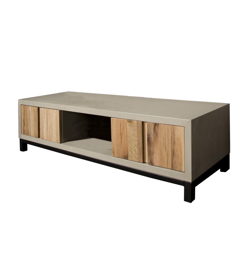 Tv meubel Max Beton Eiken 145cm Towerliving