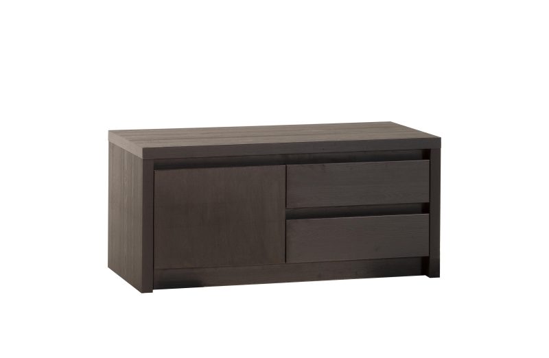 Tv meubel Milanello Zwart Hout Hufterproof 111cm