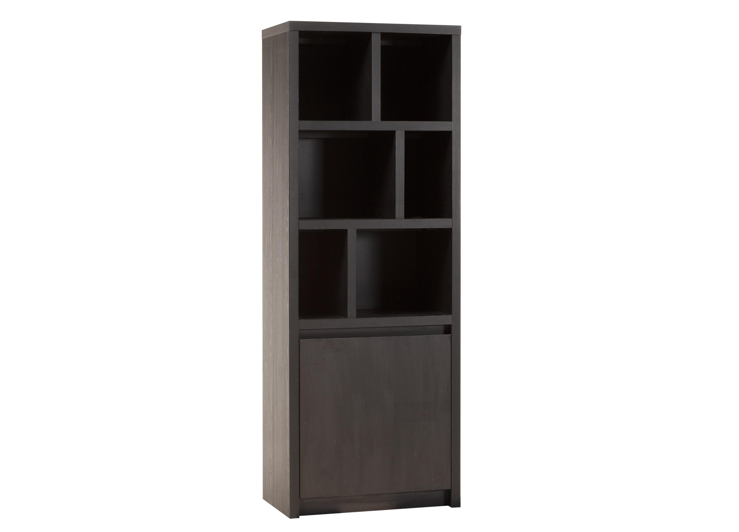 Wandkast Milanello Zwart Hout Hufterproof 73cm