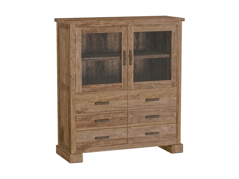 Cabinetkast Lorenzo Gerecycled Teakhout 120cm Towerliving