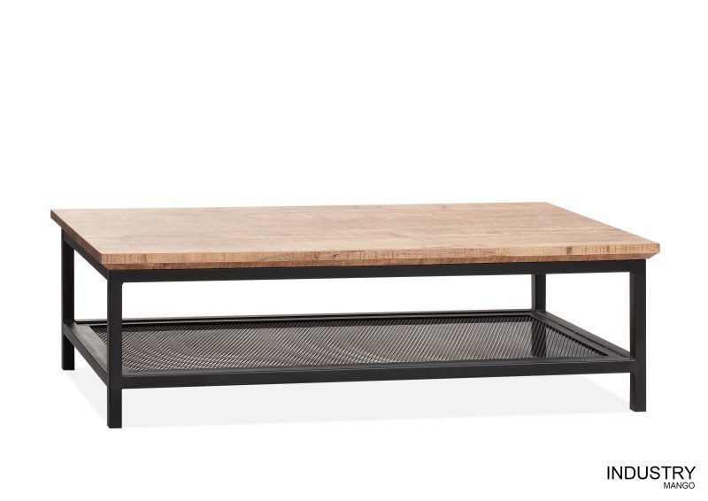 Salontafel Industry Mangohout 135cm