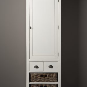 Cabinetkast  Bristol Landelijk Wit 70cm