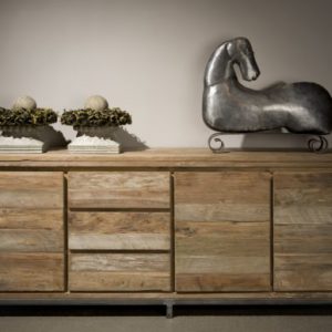 Dressoir Venetie landelijk Industrieel 220cm Towerliving