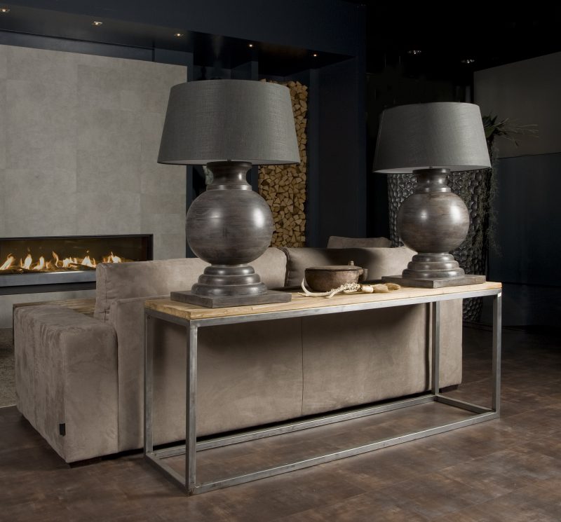 Sidetable Chester Landelijk Industrieel 180cm