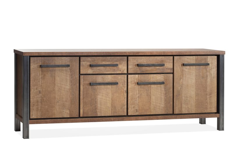 Dressoir kinga Industrieel Metaal Hufterproof 240cm