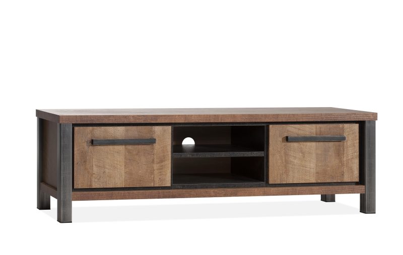 Tv Meubel Kinga Industrieel Metaal Hufterproof 170cm - Afbeelding 4