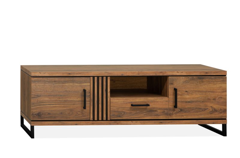 Tv meubel Gianlucca Hout Sheesham Hufterproof 200cm
