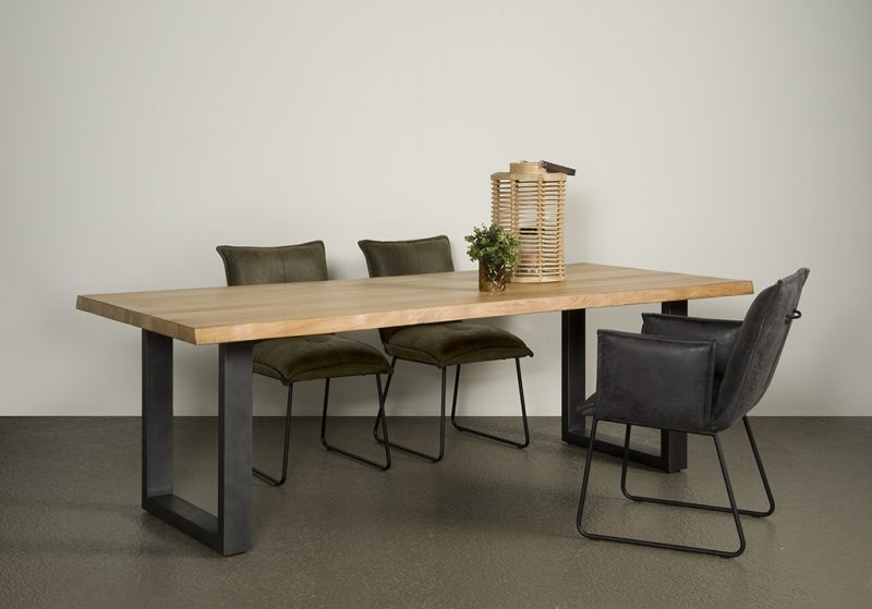 Boomstamtafel Ultimo Live-edge Naturel 180m Towerliving
