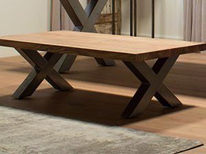 Tv Meubel Rocco Zwart X Leg 130cm Urban Sofa