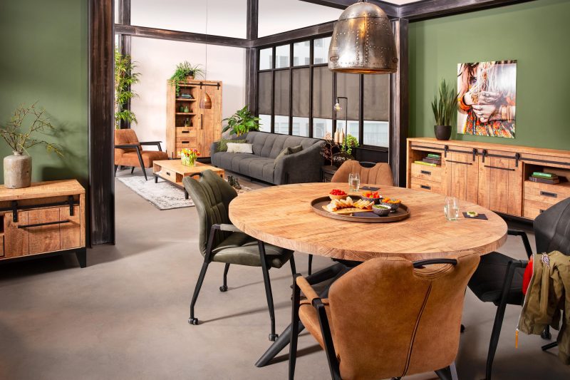Salontafel Vigo Industrieel Metaal Hufterproof 137cm - Afbeelding 3