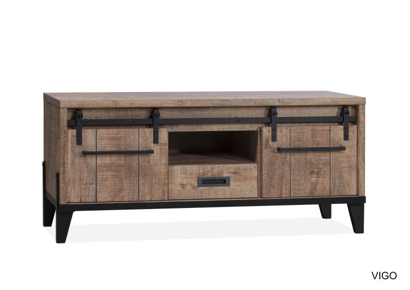 Tv meubel Vigo Industrieel Metaal Hufterproof 153m