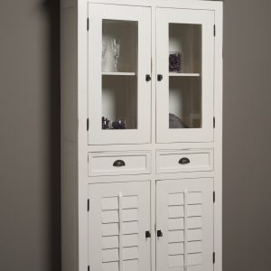 Vitrinekast Palermo Schutterdeuren 109cm Towerliving
