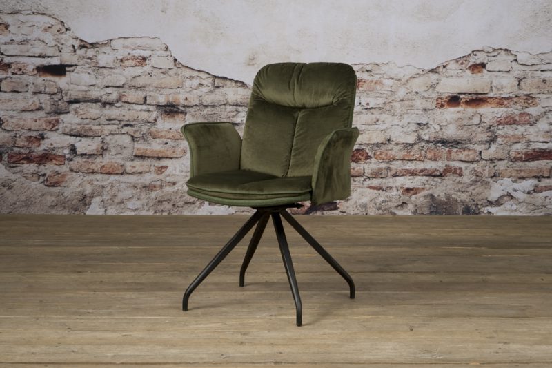 Armstoel Rota Swivel Green Draaibaar