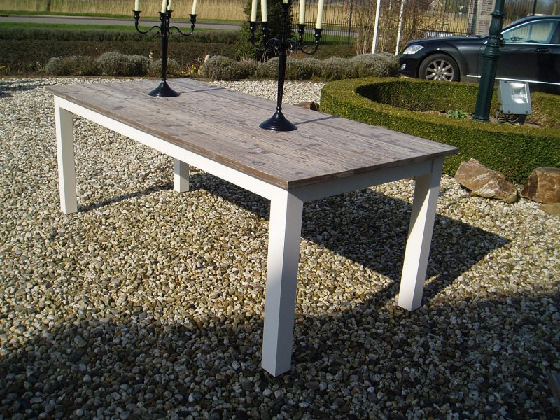 Eettafel Lisa Wit 160cm Towerliving