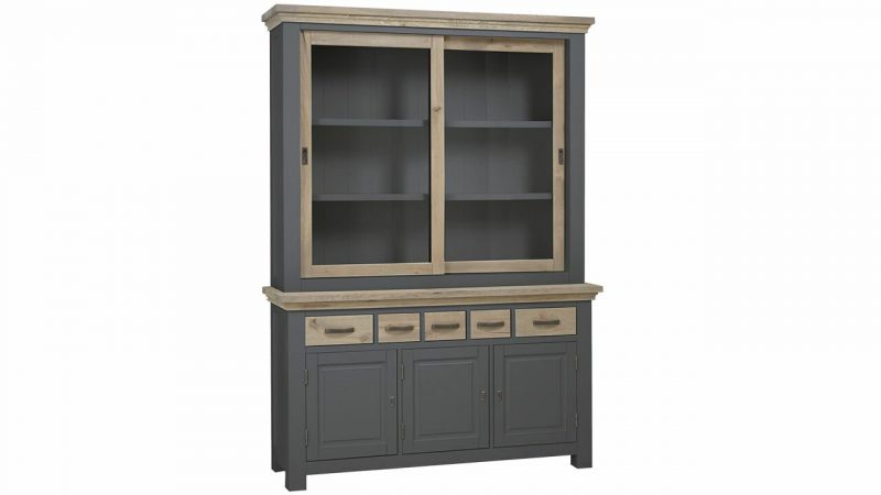 Buffetkast Parma Wit Met Eikenhout 150cm - Afbeelding 4