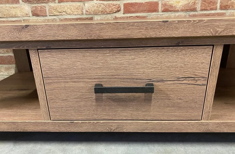 Salontafel Newcastle Eikenhout 135cm - Afbeelding 3